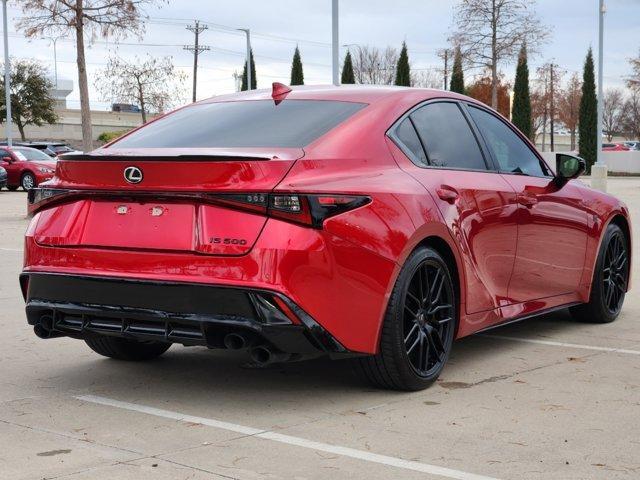 used 2024 Lexus IS 500 car, priced at $69,900