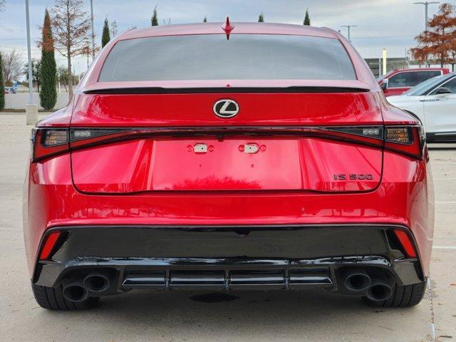 used 2024 Lexus IS 500 car, priced at $69,900