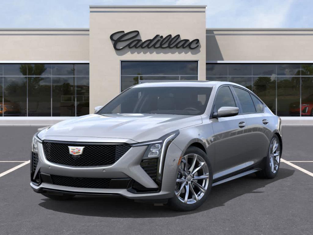 new 2025 Cadillac CT5 car, priced at $57,555