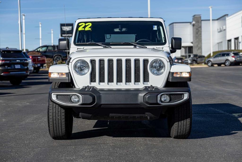 used 2022 Jeep Wrangler Unlimited car, priced at $33,201