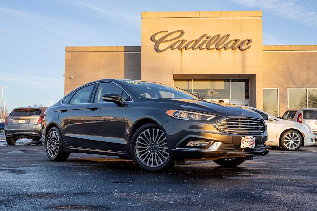 used 2018 Ford Fusion car, priced at $12,992