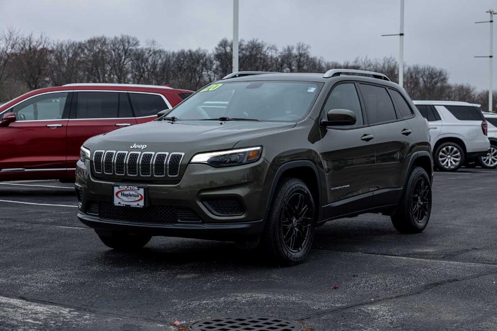 used 2020 Jeep Cherokee car, priced at $19,900