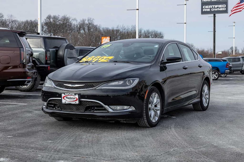 used 2015 Chrysler 200 car, priced at $8,990