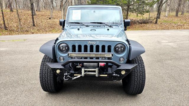 used 2015 Jeep Wrangler Unlimited car, priced at $21,500