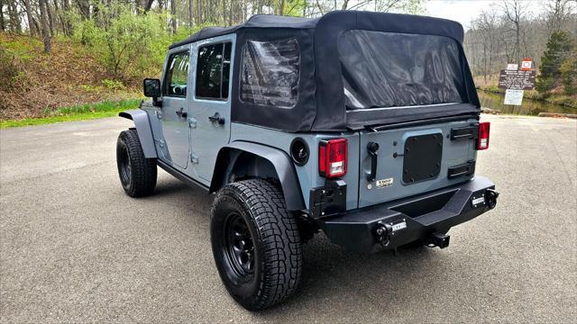 used 2015 Jeep Wrangler Unlimited car, priced at $21,500