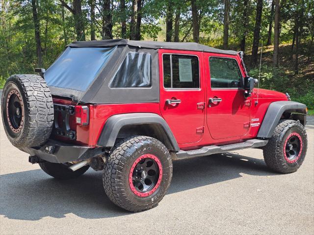 used 2012 Jeep Wrangler Unlimited car, priced at $17,995