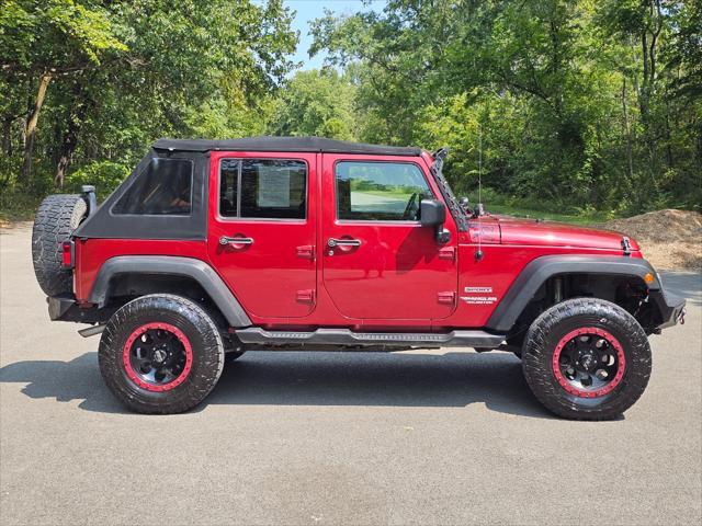 used 2012 Jeep Wrangler Unlimited car, priced at $17,995