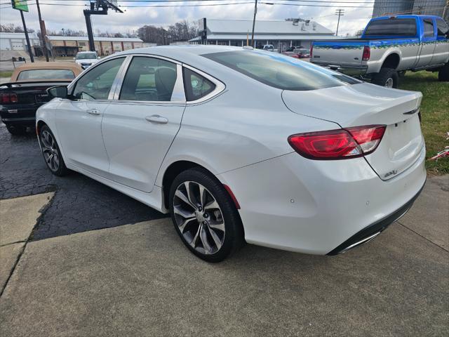 used 2015 Chrysler 200 car, priced at $9,495