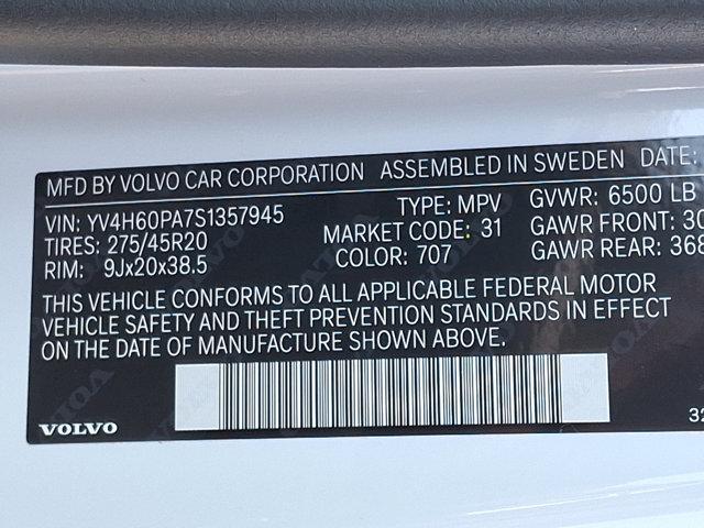 new 2025 Volvo XC90 Plug-In Hybrid car, priced at $76,345