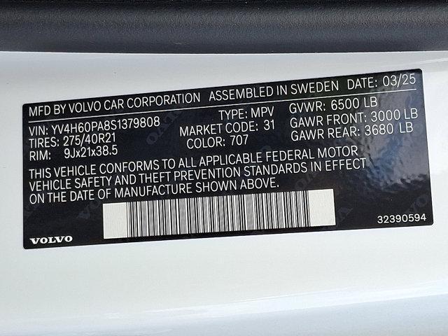 new 2025 Volvo XC90 Plug-In Hybrid car, priced at $75,095
