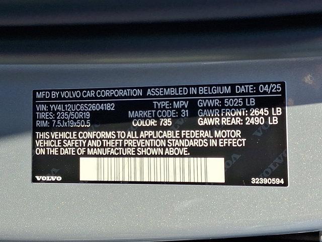 new 2025 Volvo XC40 car, priced at $48,785
