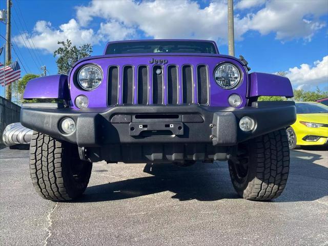 used 2016 Jeep Wrangler Unlimited car, priced at $16,999