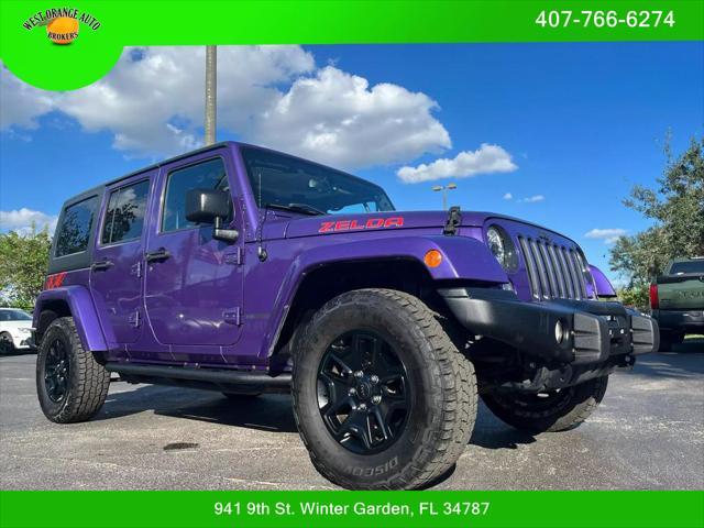 used 2016 Jeep Wrangler Unlimited car, priced at $16,999