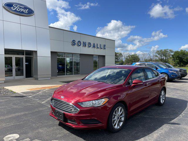 used 2017 Ford Fusion car, priced at $12,480