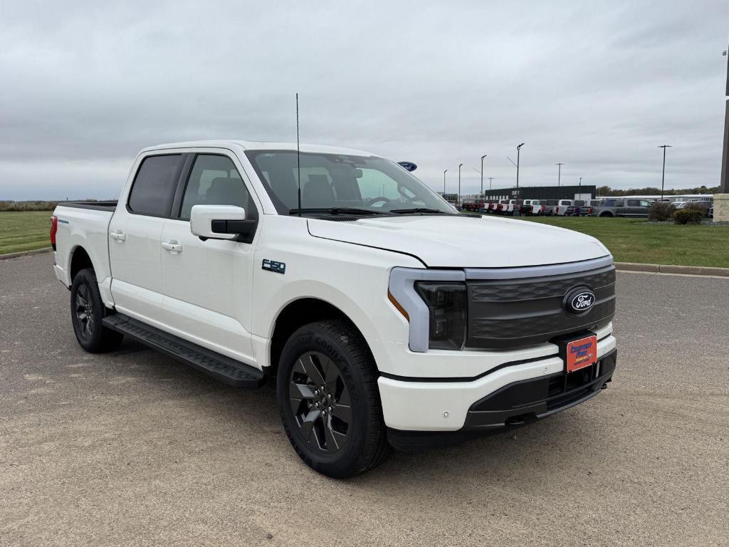 new 2025 Ford F-150 Lightning car, priced at $75,999