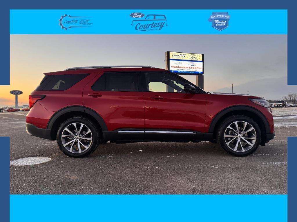 new 2025 Ford Explorer car, priced at $57,585