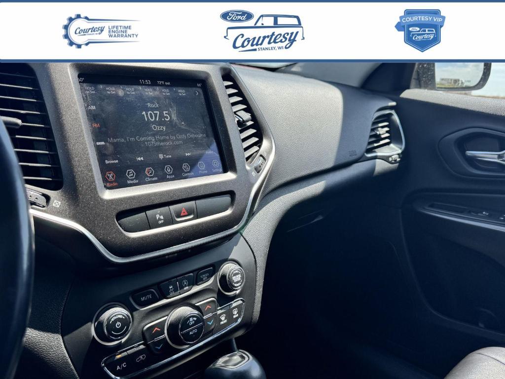 used 2019 Jeep Cherokee car, priced at $23,728