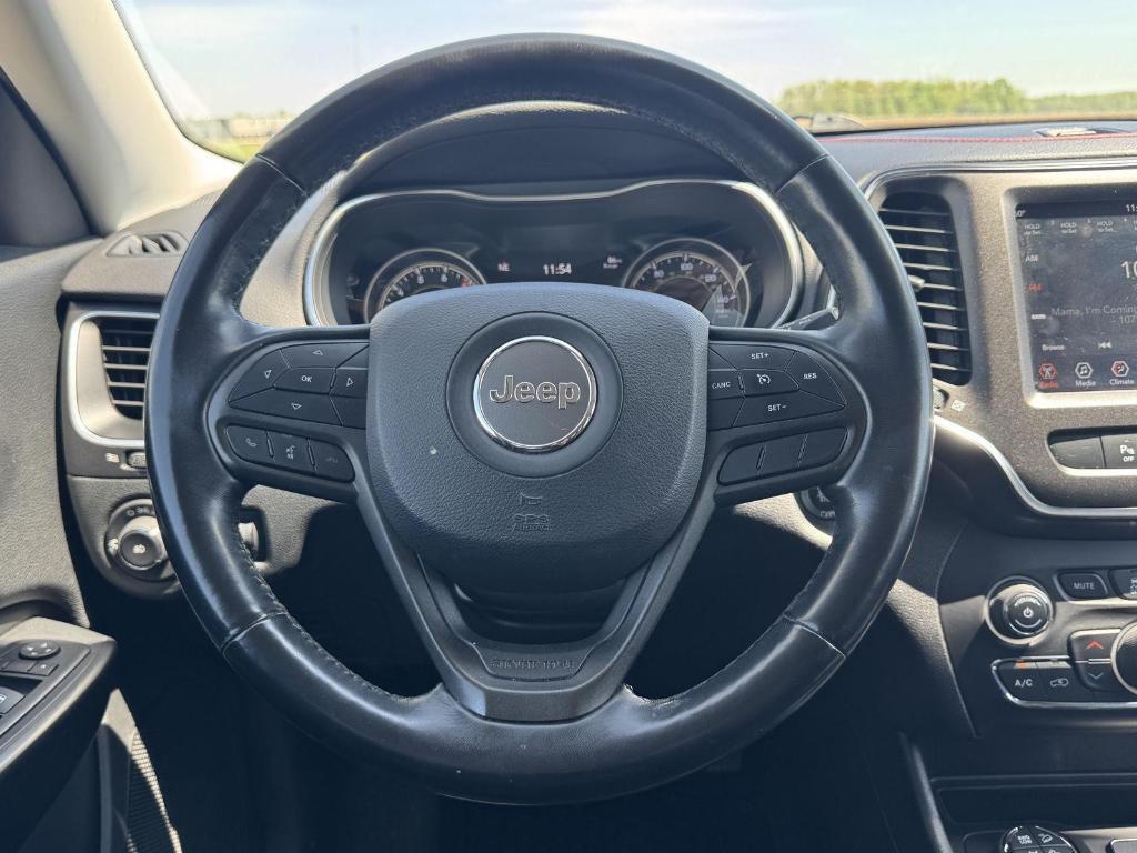 used 2019 Jeep Cherokee car, priced at $23,999