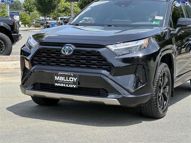 used 2022 Toyota RAV4 Hybrid car, priced at $28,495