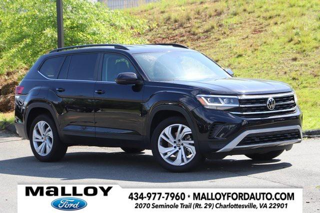 used 2021 Volkswagen Atlas car, priced at $25,767