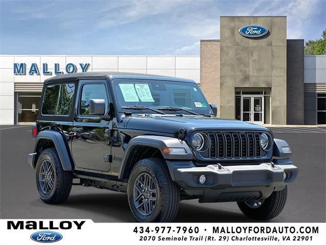 used 2024 Jeep Wrangler car, priced at $36,888