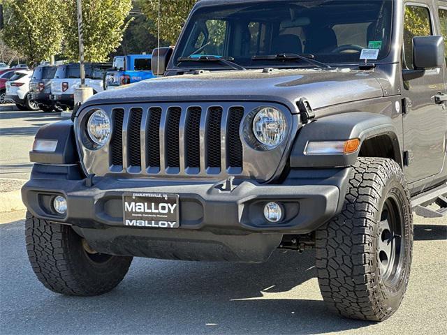 used 2020 Jeep Wrangler Unlimited car, priced at $25,298