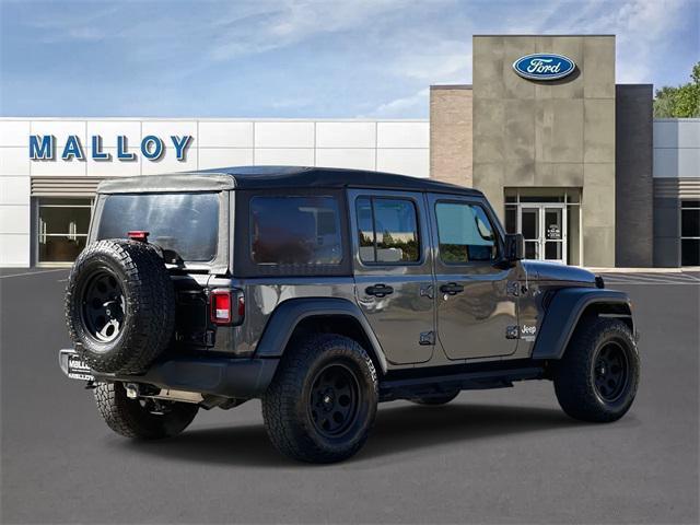 used 2020 Jeep Wrangler Unlimited car, priced at $25,298