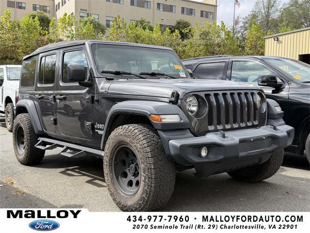 used 2020 Jeep Wrangler Unlimited car, priced at $25,498