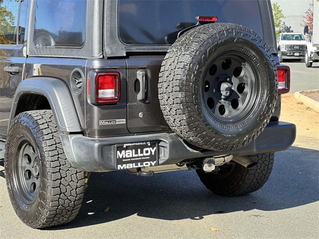 used 2020 Jeep Wrangler Unlimited car, priced at $25,298