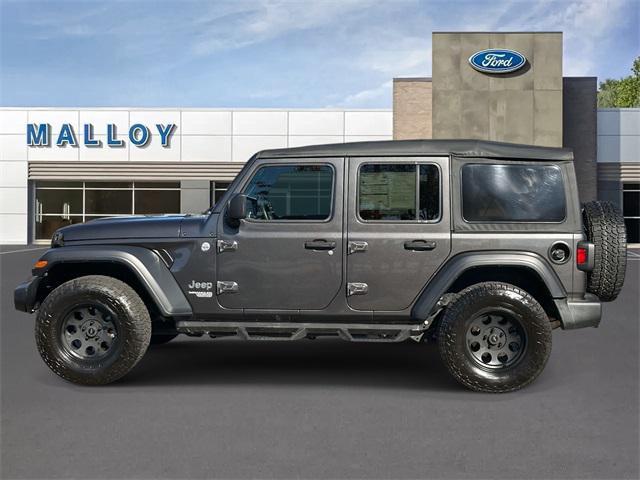 used 2020 Jeep Wrangler Unlimited car, priced at $25,298