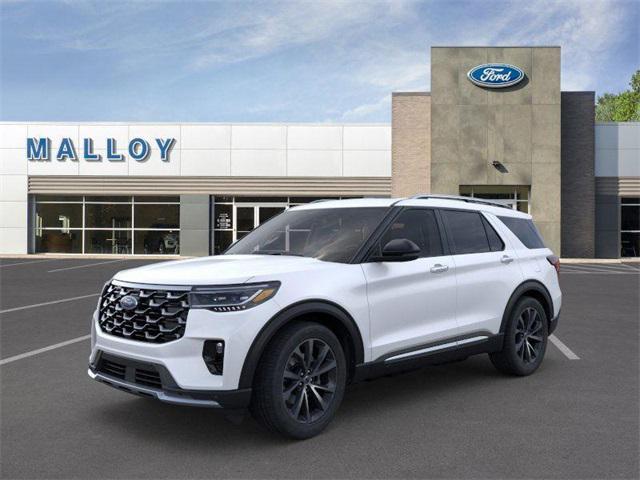 new 2025 Ford Explorer car, priced at $55,802