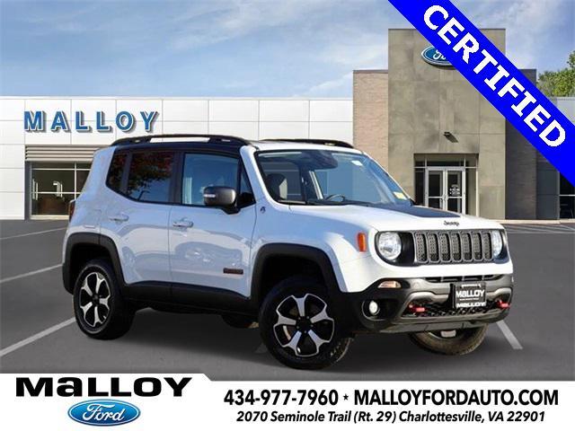 used 2021 Jeep Renegade car, priced at $21,033