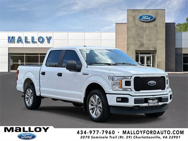used 2018 Ford F-150 car, priced at $19,496