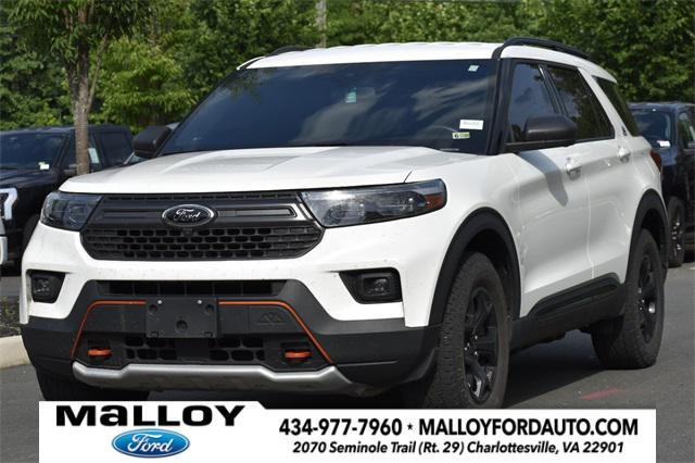 used 2022 Ford Explorer car, priced at $37,845