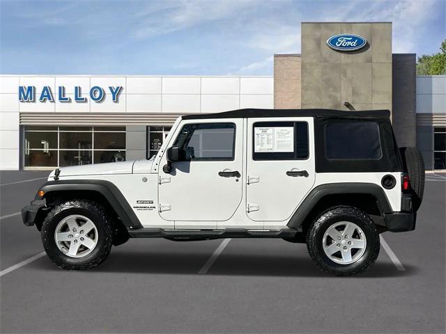 used 2013 Jeep Wrangler Unlimited car, priced at $15,692