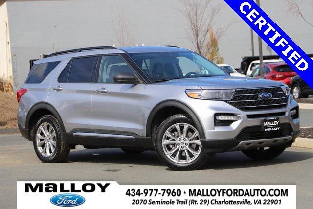 used 2022 Ford Explorer car, priced at $32,837