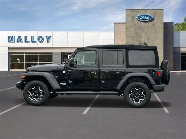 used 2021 Jeep Wrangler Unlimited car, priced at $31,013