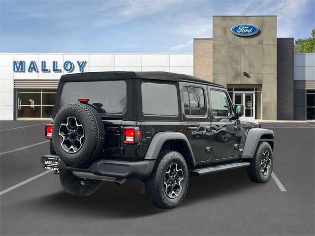 used 2021 Jeep Wrangler Unlimited car, priced at $31,013