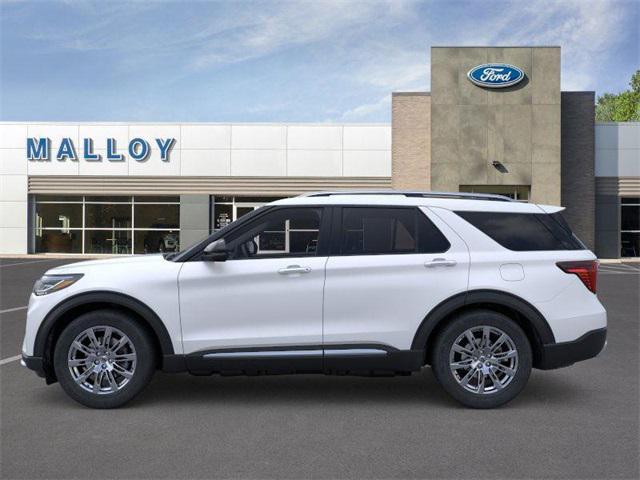 new 2025 Ford Explorer car, priced at $55,028