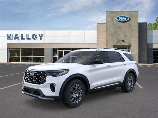new 2025 Ford Explorer car, priced at $55,028