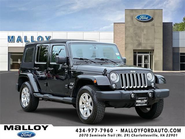 used 2017 Jeep Wrangler Unlimited car, priced at $16,998