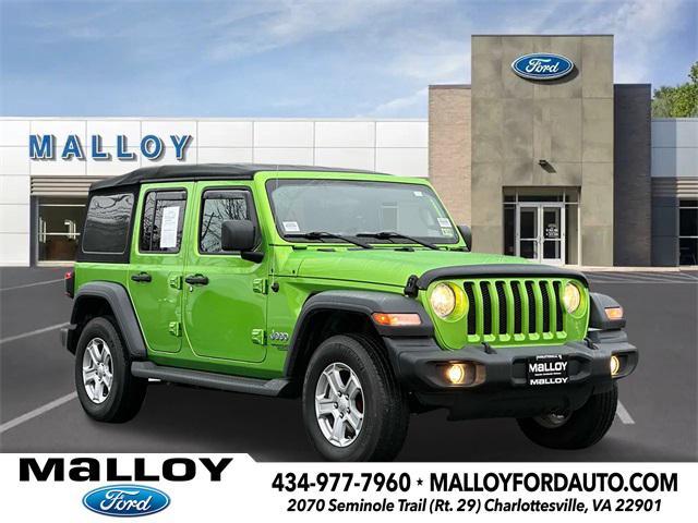 used 2019 Jeep Wrangler Unlimited car, priced at $25,591