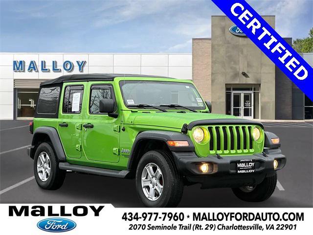 used 2019 Jeep Wrangler Unlimited car, priced at $25,949