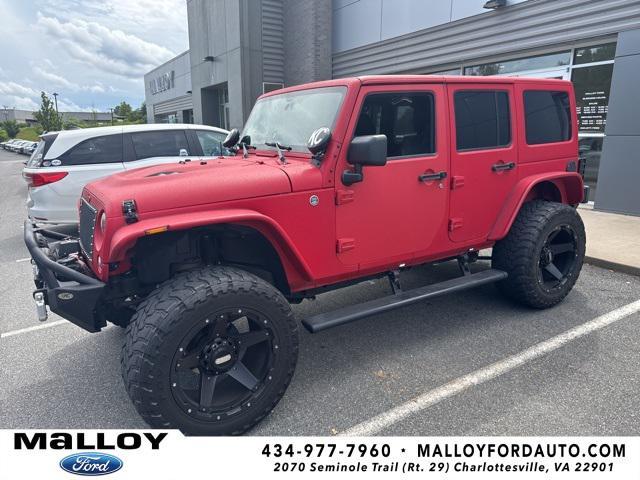 used 2014 Jeep Wrangler Unlimited car, priced at $18,998