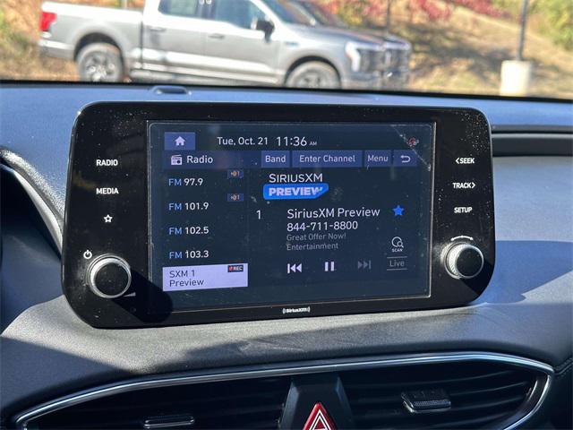 used 2022 Hyundai Santa Fe car, priced at $20,991