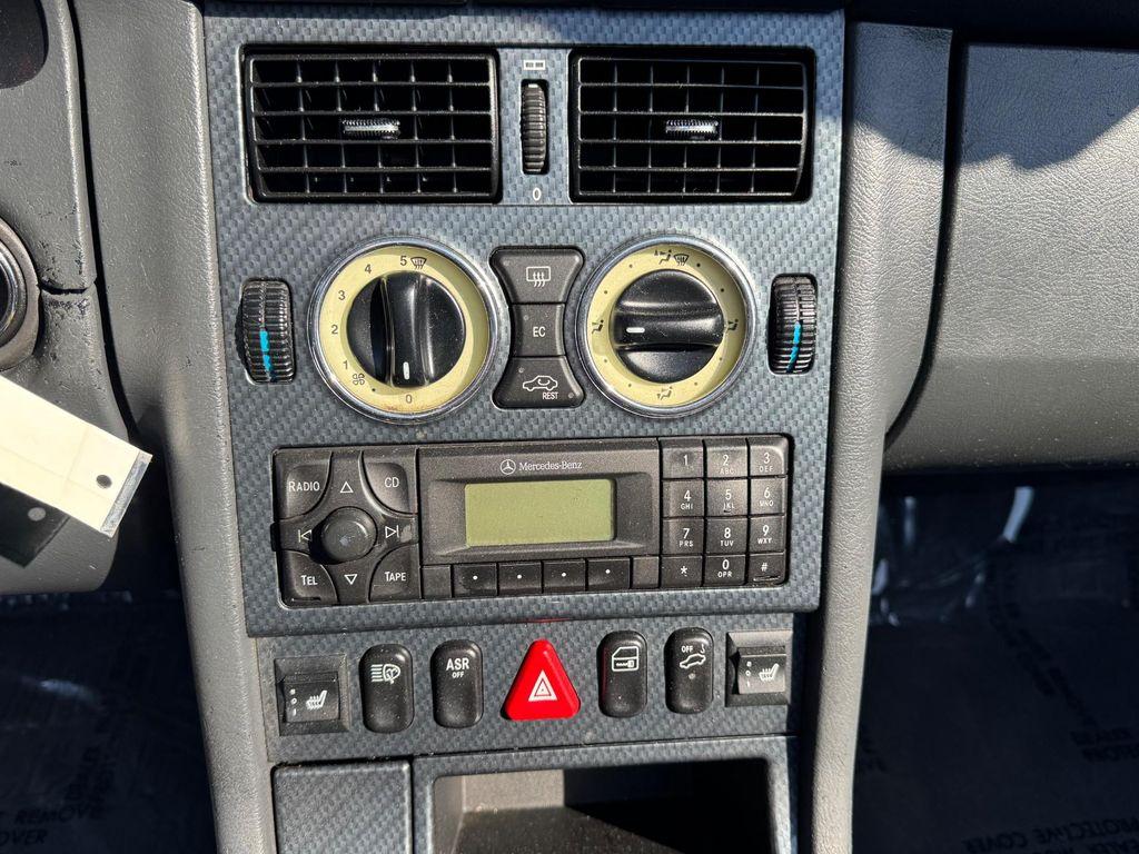 used 1999 Mercedes-Benz SLK-Class car, priced at $13,995