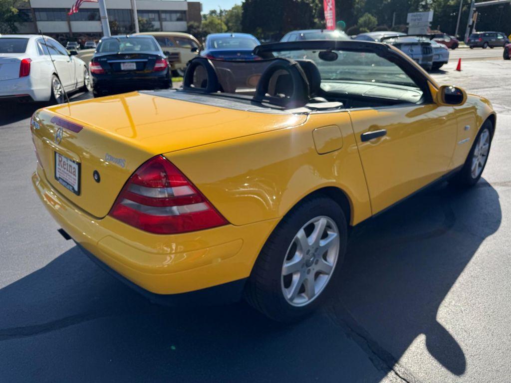 used 1999 Mercedes-Benz SLK-Class car, priced at $13,995