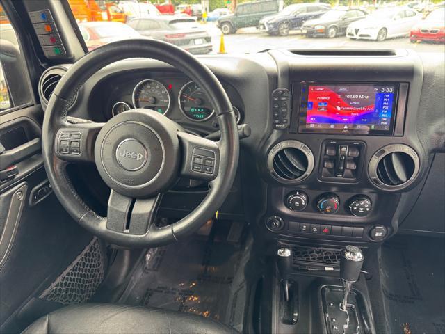 used 2015 Jeep Wrangler Unlimited car, priced at $34,995