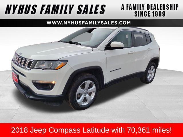 used 2018 Jeep Compass car, priced at $14,545