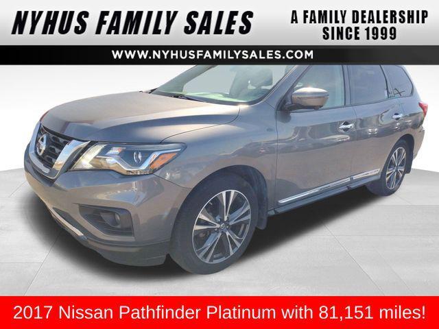 used 2017 Nissan Pathfinder car, priced at $16,988
